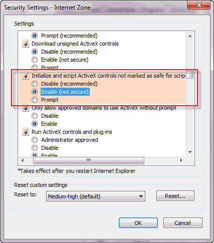 ie9-initialize-and-script-activex-not-marked-as-safe-setting