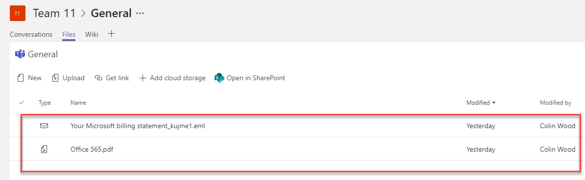 Saving emails and attachments to SharePoint / Teams / OneDrive 3