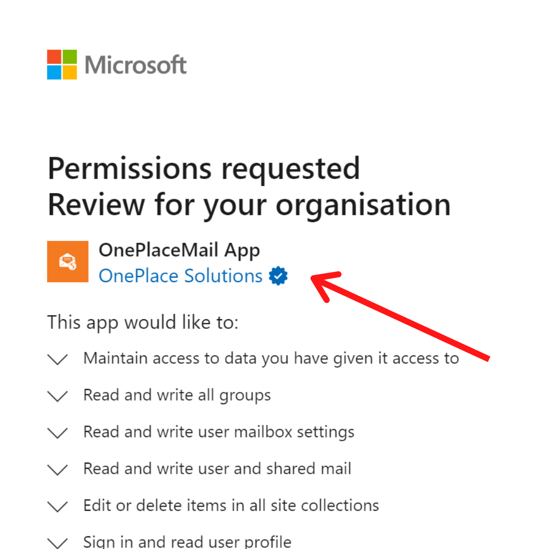 OnePlaceMail in Microsoft AppSource  