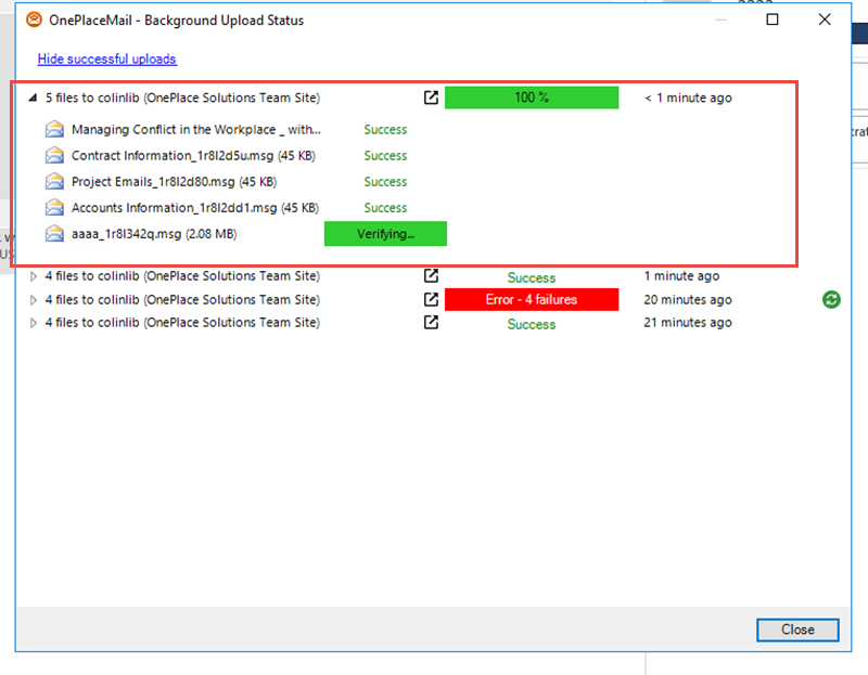 Save Results Files