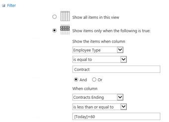 sharepoint hr emplyee type