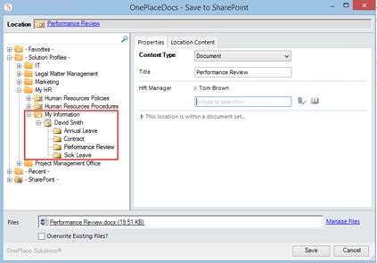 sharepoint hr save to sharepoint