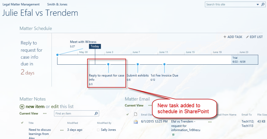 legal-matter-16-create-task-from-email-result-in-sharepoint