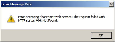 On the SharePoint 2010 server, when you launch the OnePlaceMail Licencing Utility you are presented with the following error message: