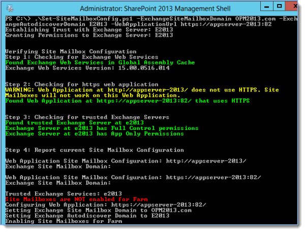 Run the SharePoint 2013 Management Shell, change to the directory where you saved the files and execute the following command: