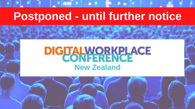 Digital Workplace Conference: New Zealand 2020